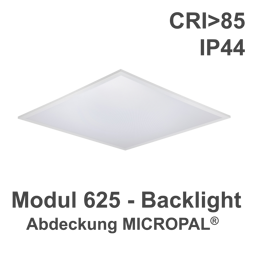 LED-Backlight Panel, Modul 625, IP44